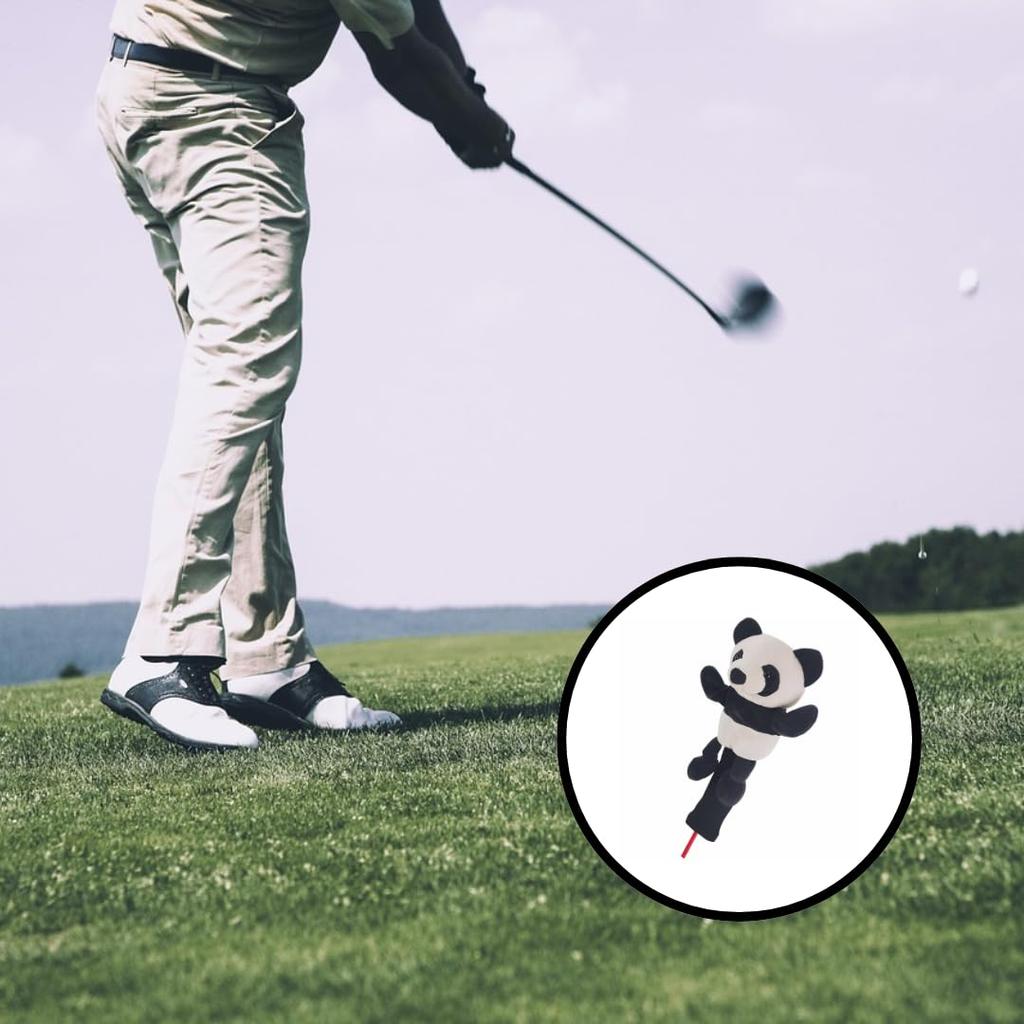 Boscogno Golf Animal Long Neck Plush Character Club Single Item Headcover, Driver/DR, Headcover, Cute, Scratch-Resistant, Protective, (Sheep)