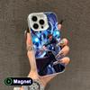 Yugioh Seto Kaiba Phone Case for iPhone 17 16 15 14 13 12 11 X XR XS Air Pro Max Plus Colorful Silver MagSafe Cover