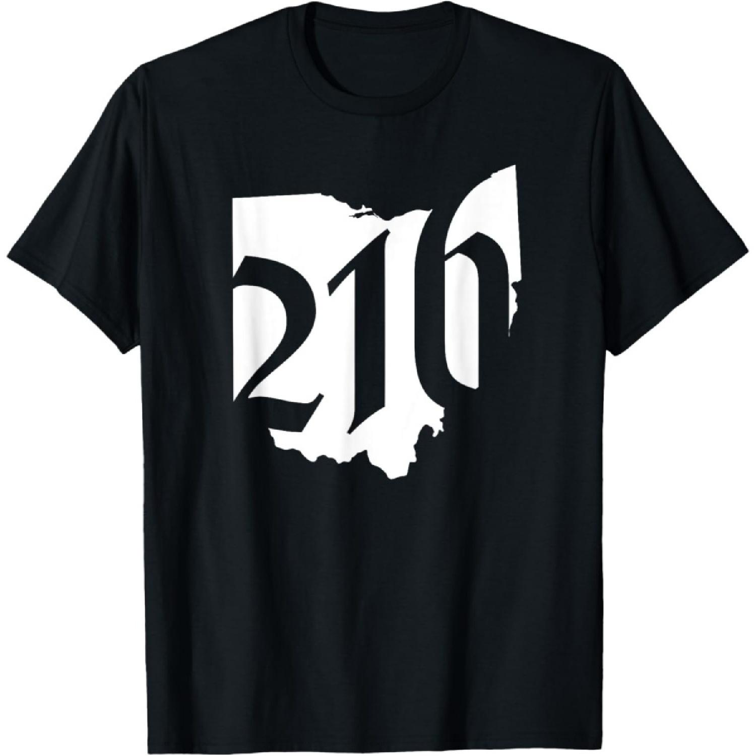 

The 216 Represent Cleveland Ohio T-Shirt T-Shirt XXXXXL чорний