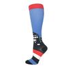 Compression Socks Outdoor Riding Elastic Sports Banana Pear Cartoon Cherry Dog Cat Toucan Stockings Pressure Compress