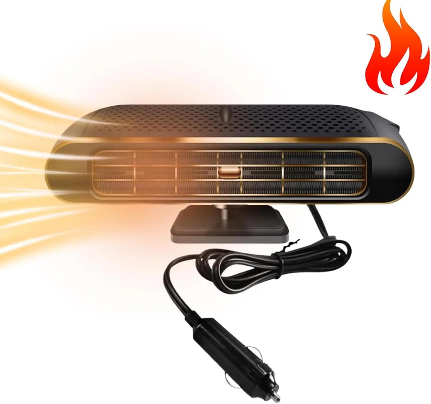 

12V Car Heater and Defroster 150W Portable Energy Efficient Fast Defrosting Winter Driving Aid ECO Friendly Product