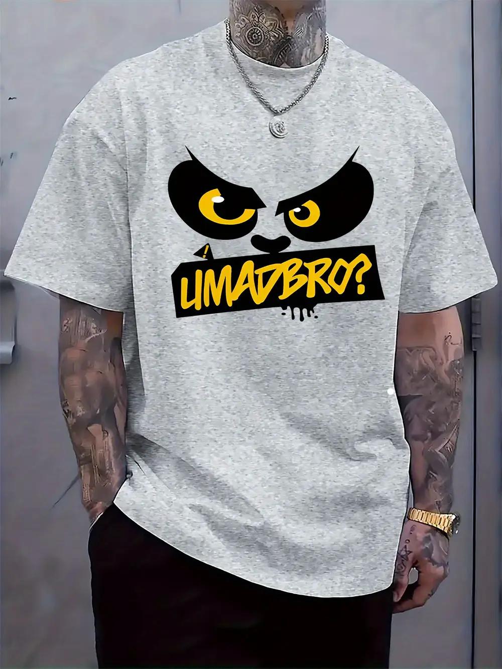 Casual Graphic T-shirt with Limadro? Print - Short Sleeve XXXXL
