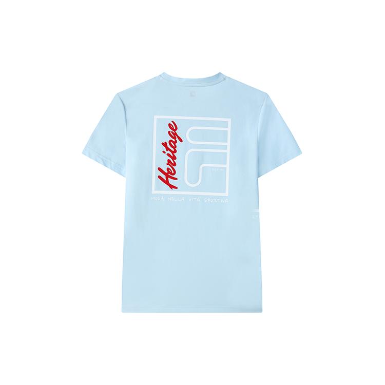 

New FILA Athletics T Shirt Men s Light Blue A11M123108F-LB XXL