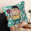 Cartoon Kawaii Anime CCrayon SShinChan Pillow Cover Sofa Cushion Cover Home Room Decoration Children Gift