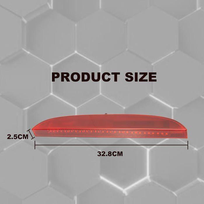 3. Bremsleuchte hochmontiert 7700410753 rot Hochmontierte Bremsleuchten-Baugruppen für Clio II 1998-2005