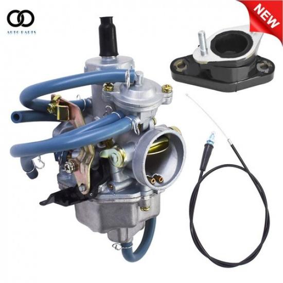 Carb With Intake Manifold For Honda Sportrax 250 Recon 250 TRX250 EX TM TE