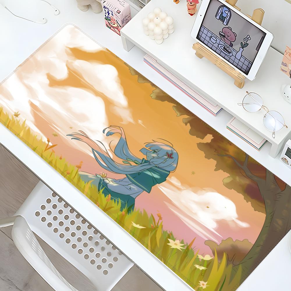 Game Maplestory Mouse Pad Gaming Locking Edge Big safely Computer Gamer Large Rubber Art Mousepad Laptop Desk Mat