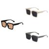 Square Stylish Small Beach Sunglasses Fashionable Unisex Uv400 Wholesale