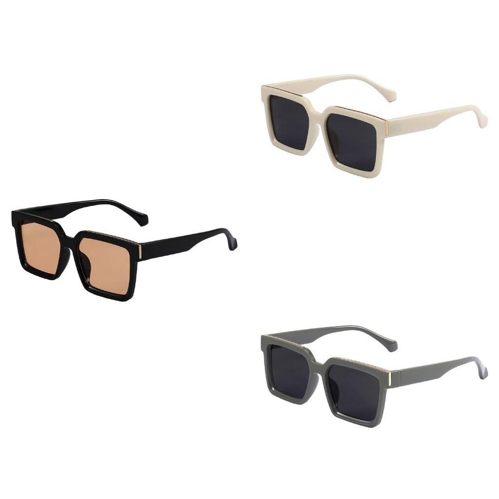 Square Stylish Small Beach Sunglasses Fashionable Unisex Uv400 Wholesale