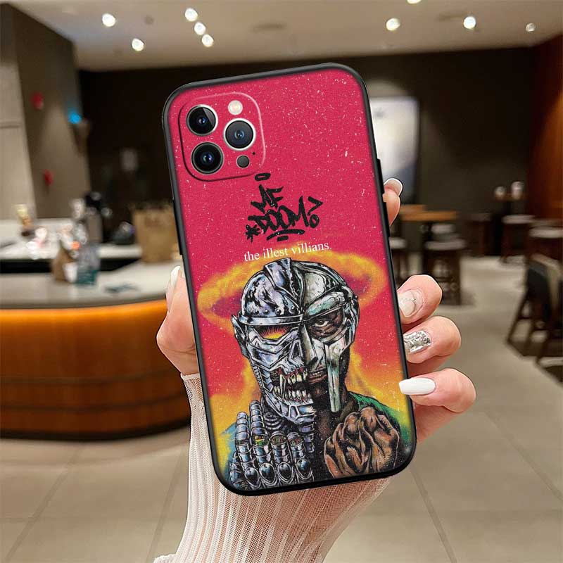 MF DOOM Shell Phone Case for SamsungGalaxy Note 10 20 S23 S24 S25 Ultra FE Plus Edge Lite A02S A35 A07 A17