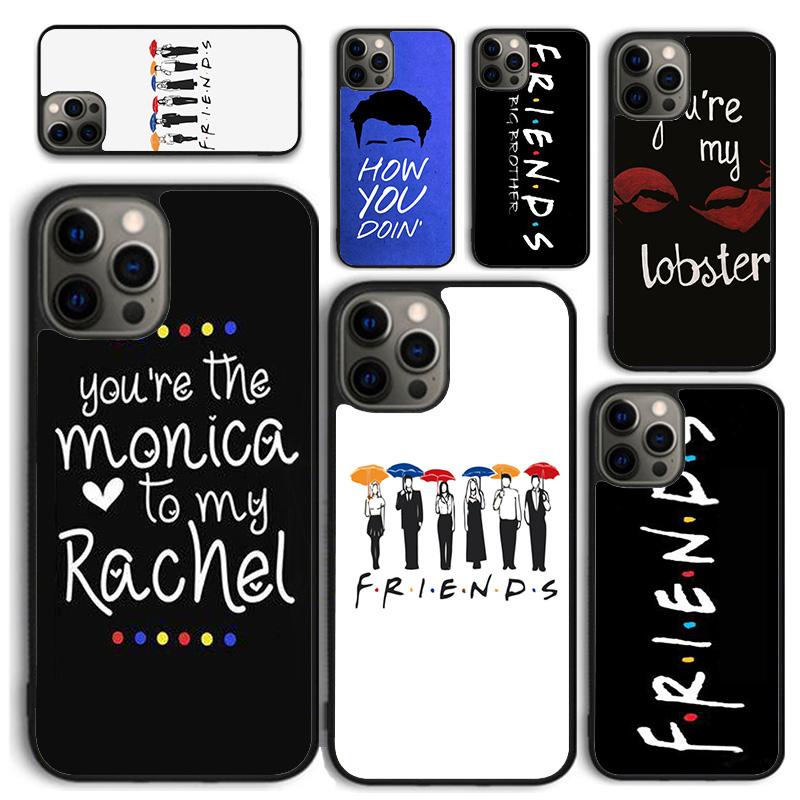 FRIENDS FUNNY TV SHOW LOGO NOVELTY Phone Case for iPhone 17 Air 16 PRO MAX 15 14 PLUS 12 11 13 Cover Fundas Coque