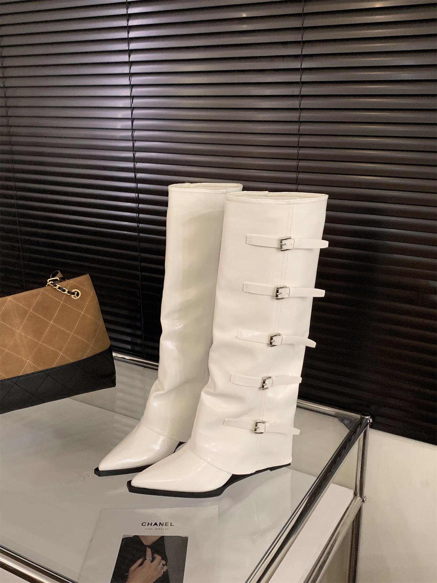 

Ботильоны на танкетке, на высоком каблуке, коричневые, ботинки майяр, женские ботинки 2025 осень/зима, ботинки Spice Girl, облегающие ботинки, ботинки с подкладкой 39