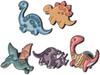 UTHCLO Dinosaur Brooches 5 Pieces Alloy Enamel Pins Secure Back for Women Girls Backpack Clothing Random Style