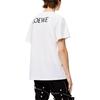 LOEWE T-Shirts Men's White Crew Neck Moderate Straight Fit H526Y22J31-2100