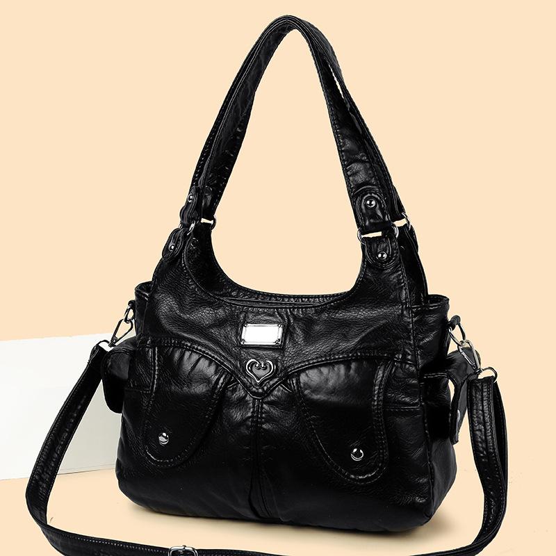 Single Shoulder Crossbody Bag, Middle-aged Mother's Bag, Large-capacity Women's Handbag, Trendy Bag