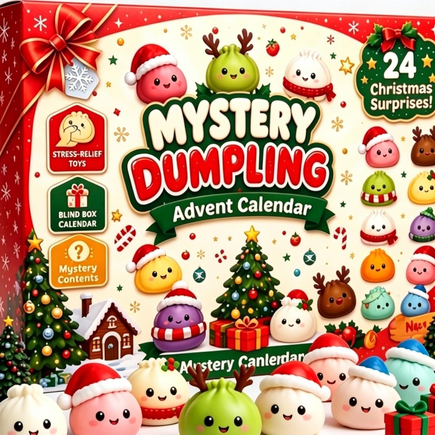 Christmas Squishies Advent Calendar 24 Days