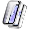 Smartwatch Protective Cover for Huawei band 11 /Huawei band 11 NFC PC Watch Case with Tempered Glass Anti-Fall Anti-Scratch Watch Case