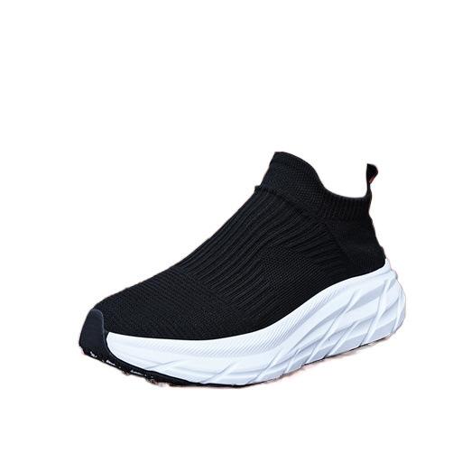 Spring and Autumn Breathable Casual Fly-woven Socks Shoes Summer Soft-soled Running Sneakers