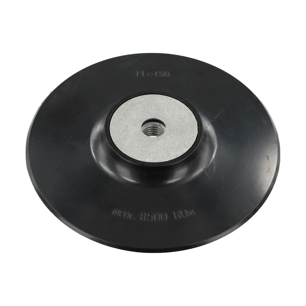 6 Inch Backing Pad 150mm with For M14 Thread Lock Nut Designed for Use with For Angle Grinders and Fibre Disc Sanding Pads
