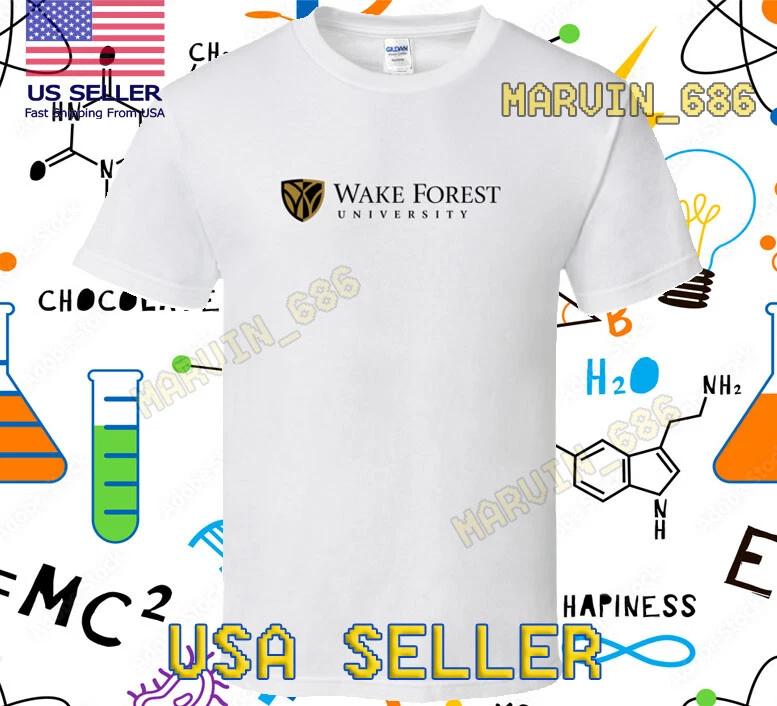 NEW SHIRT WAKE FOREST UNIVERSITY RACING LOGO T-Shirt FUNNY SIZE S-5XL 3XL