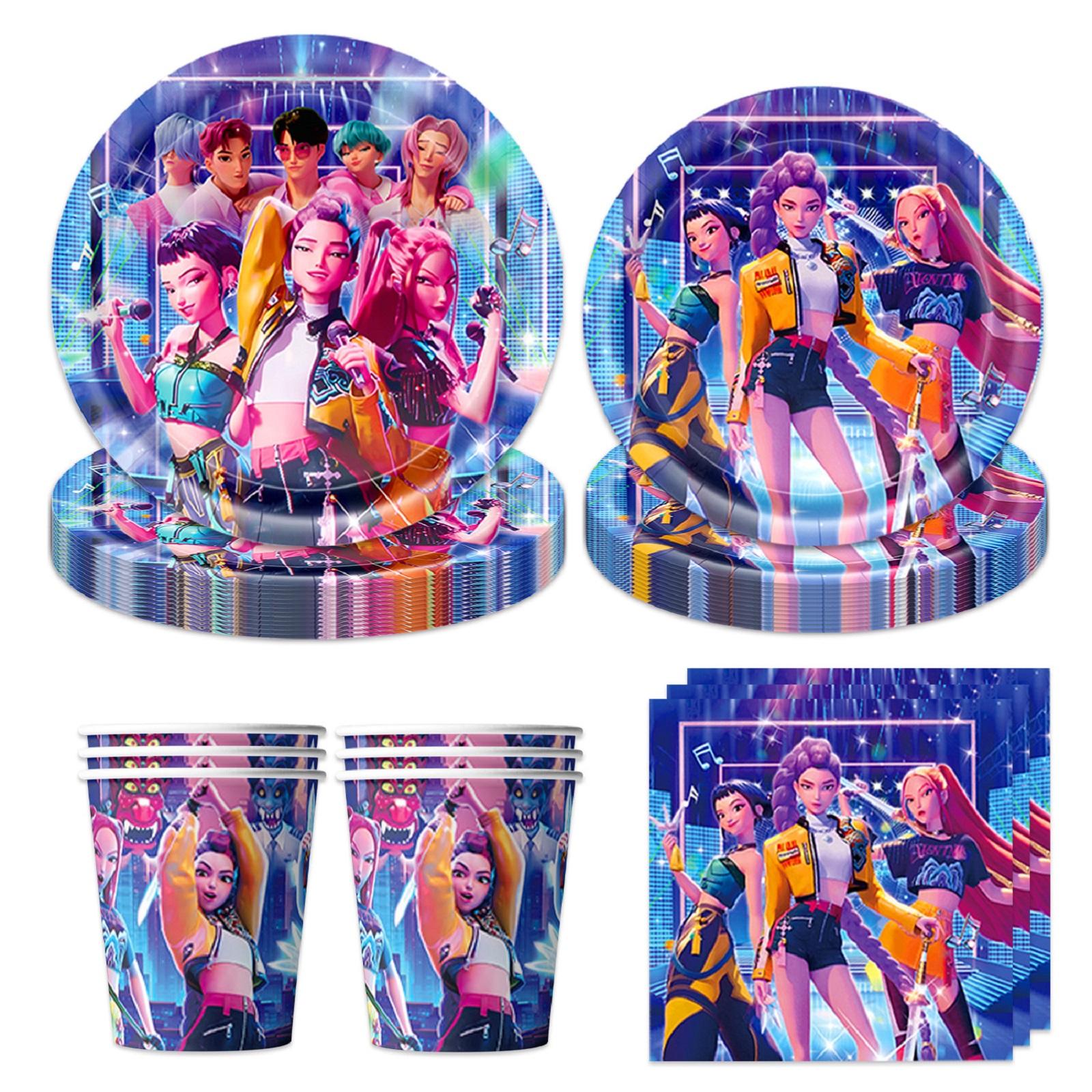 

Посуда, Бумажные тарелки, Бумажные стаканчики, Скатерти, Флажки, Принадлежности для украшения на день рождения One Size