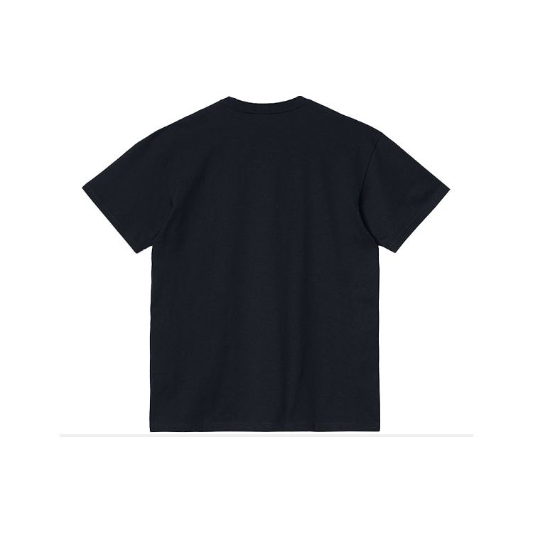 Carhartt WIP S/S Chase T-Shirt Dark Navy/Gold Men Streetwear I026391-00H-XX