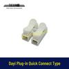 Quick-Connect Brushless Angle Grinder & Wrench Plug, Battery Socket, No Welding Needed (Type 04050)