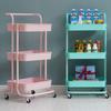 Thickened Multi-Layer Floor-Standing Storage Shelf for Living Room, Bedroom, and Kitchen
