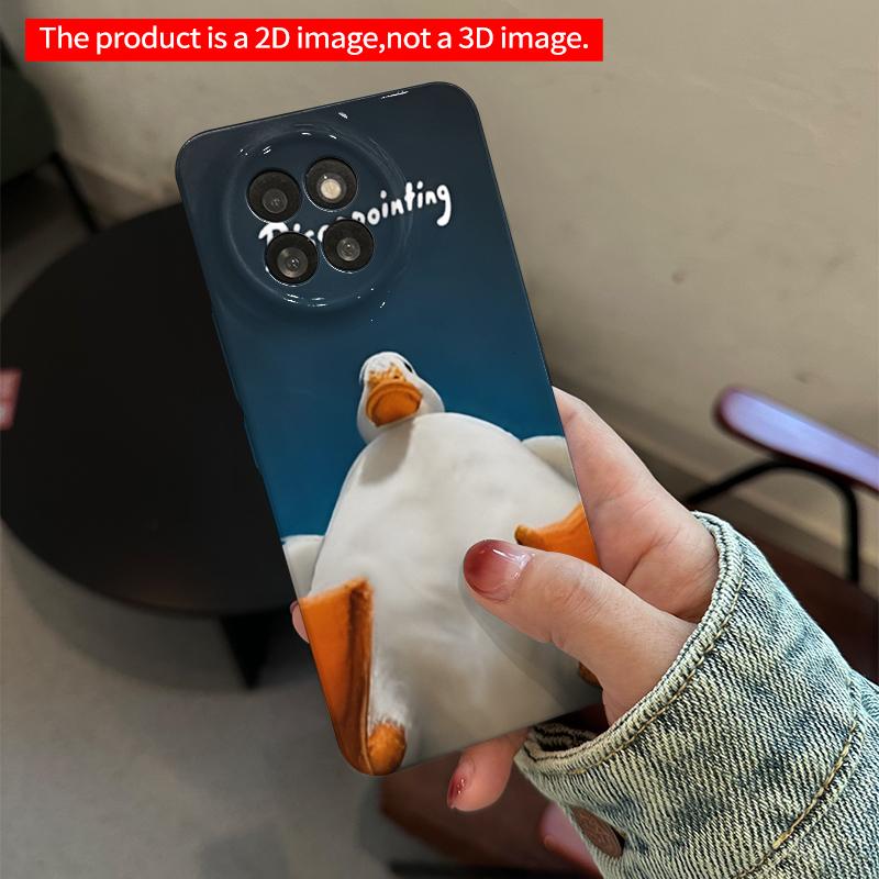 2DFlat Xiaomi Redmi phone caseDisappointing Duck Phone Casesuitable for Redmi Note 11 12 13 14 A3 K80 15 17 Ultra