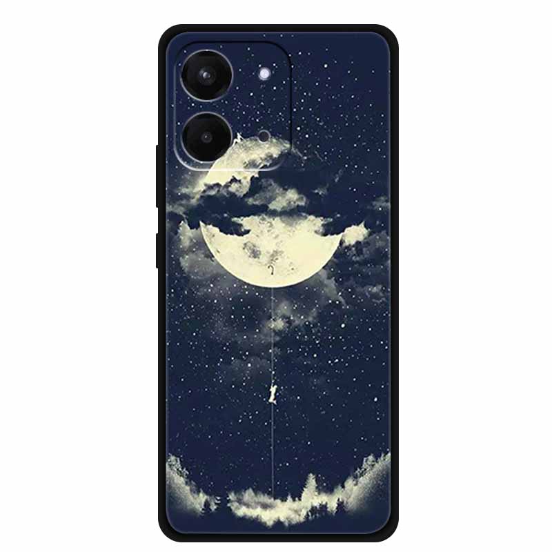Per Custodia Redmi 15C 5G Lusso Morbido TPU Custodia per Telefono su Xiaomi Redmi 15C Modello Geometrico Cover Antiurto Silicone Antiscivolo Coque