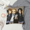 Azusa Nakano Anime K On Quadratisches Kissenbezug Kissenhülle Kissen Dekoration Komfort Wurfkissen für Zuhause Wohnzimmer