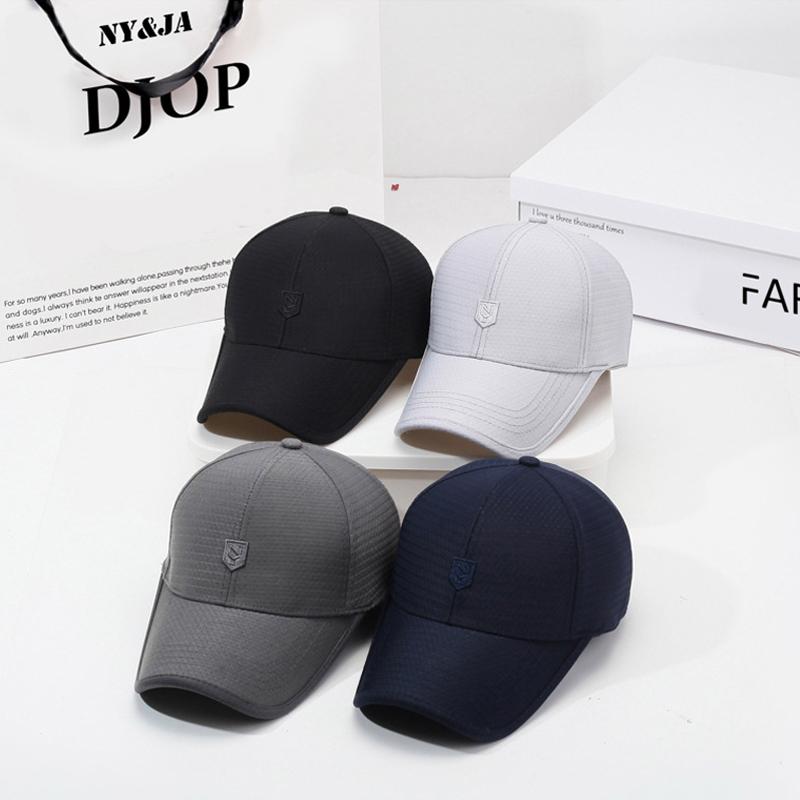 Spring Summer Net Baseball Cap Outdoor Sports Peaked Cap Breathable Sunshade Cap Men's Cap