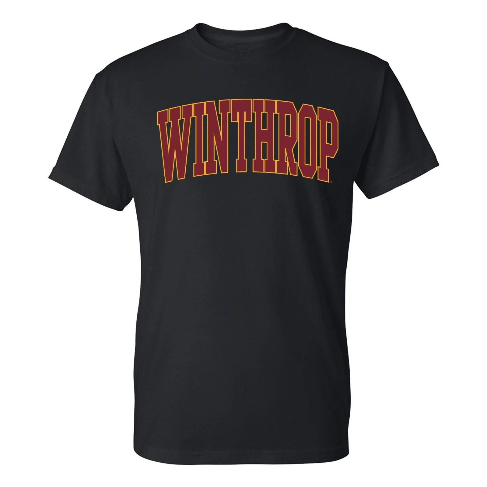 Winthrop Eagles Mega Arch - NCAA University Short Sleeve T-Shirt XL