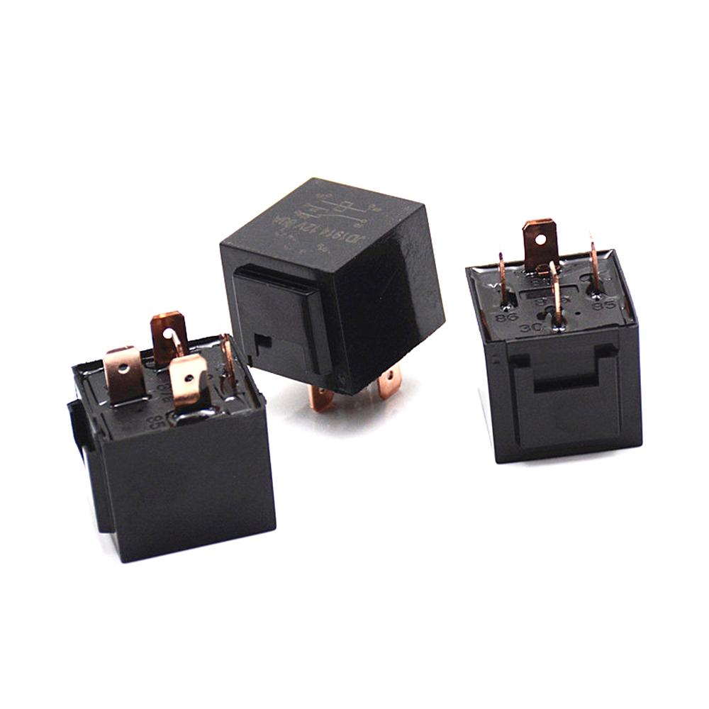 12V 24V 80A 4pin/5pin Waterproof Automotive Relay Car Control Device Car Plug-in Relays High Capacity Switching Relays 5