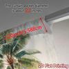 2pcs, 2D FLAT PRINTING Curtains (Without Rod) Palm Elegance Pattern Modern Curtains Prints Light Filtering Curtains All Seasons