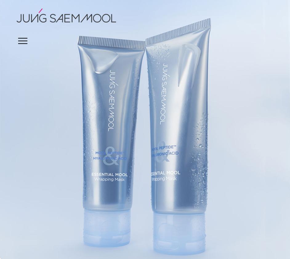 JUNGSAEMMOOL Essential Water Wrapping Mask Hydrating Peel-Off Glow Mask 80ml