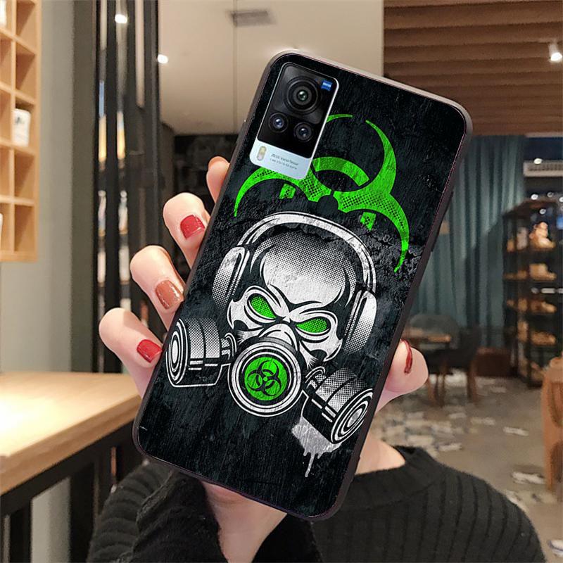 

Чехол для телефона DJ Man с неоновой маской Gas Boy для VIVO V21E V21 V23 V23E V2109 Y53S Y33S Y55 Y76 Y31 Y21 Y72 Y01 Y21S Y11S VIVOY72 5G