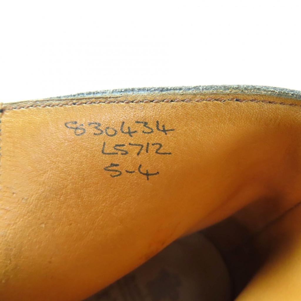 Great Tricker's short boots black leather Women 5 Used