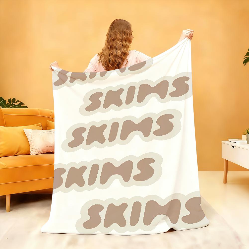 Energetic Interesting S SkImS S Blanket Soft Throw Blanket for Home Bedroom Bed Sofa Picnic Travel Office RestCover Blanket Gift