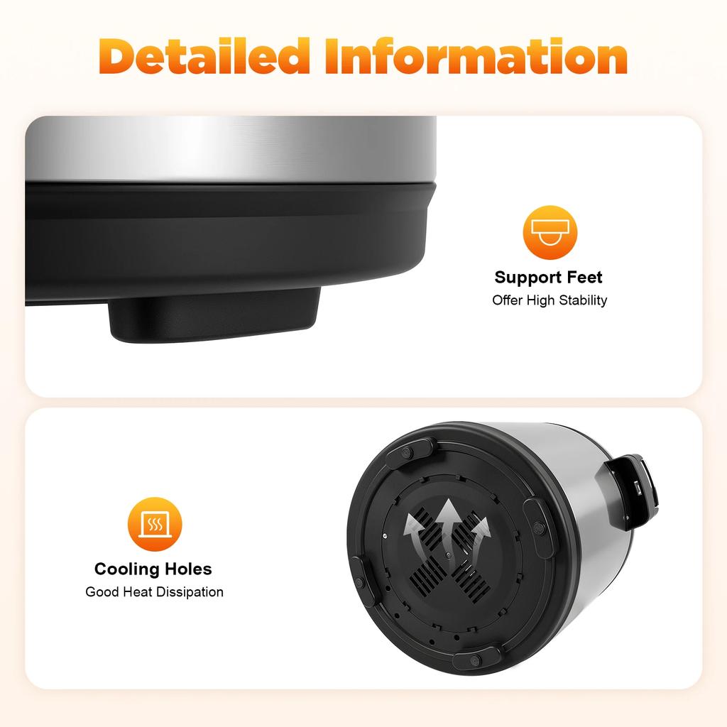 Olla Eléctrica Calentadora de Arroz de Alta Resistencia 23L, Calentador de Comida 110W 110V, con Pala para Arroz, para Fiestas, Banquetes Festivos, Catering