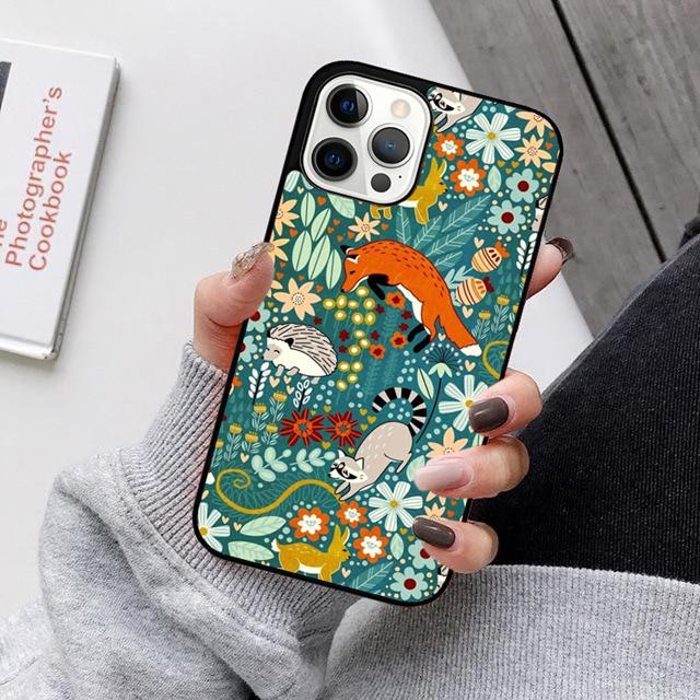 Wild Forest Animal Phone Case Back Cover For iPhone 17 Air 16 15 14 13 Pro Max 12 Max Plus 11 Pro Max Coque