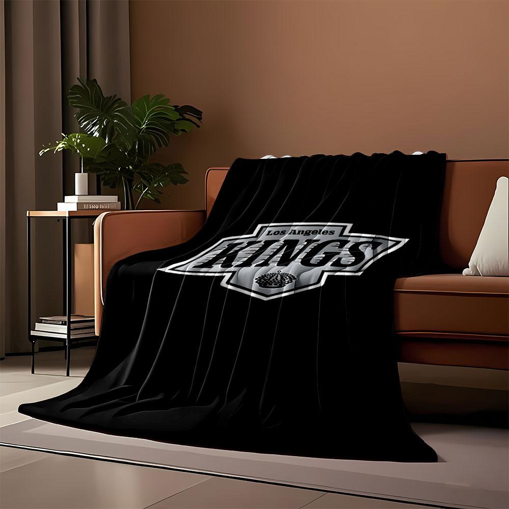 Los Angeles Kings Logo Blanket print blanket soft and cozy perfect for the living room bed sofa or a nap,gift