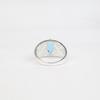Swiss Blue Topaz Gemstone 925 Sterling Silver Boho Jewelry Ring For Women Gift CZR-3-1