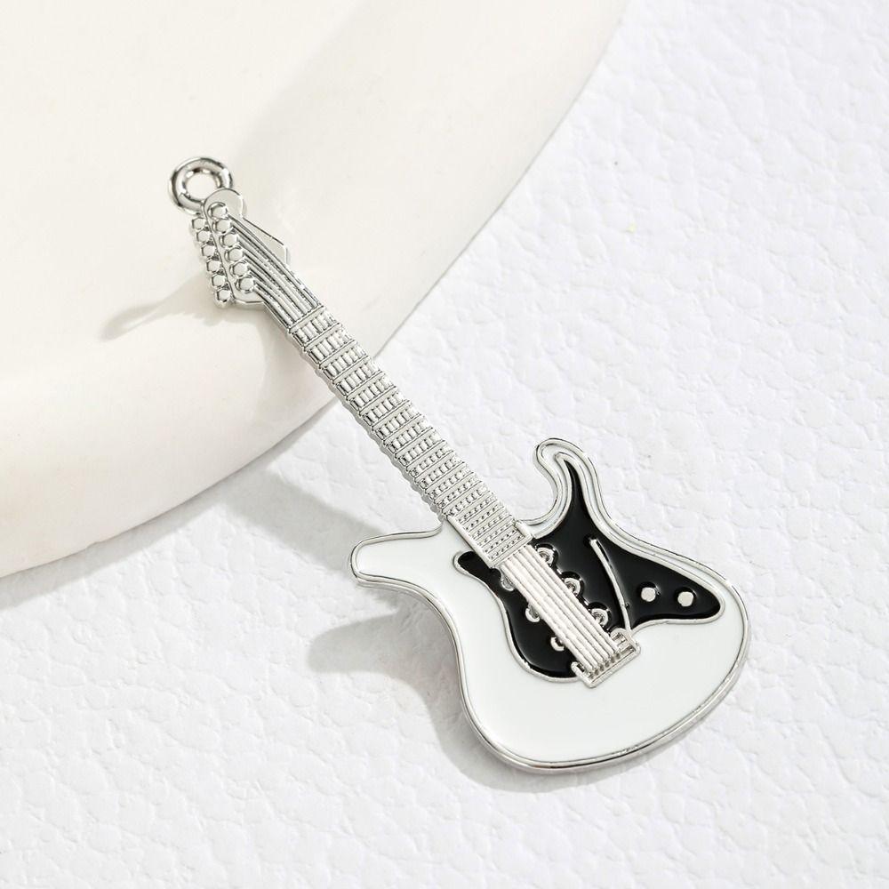 1/6 Plush Doll Mini Guitar Model Mini Doll Electric Guitar Doll Musical Instruments Scene Model