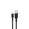 Belkin USB-A To USB-C Cable 1m Black CAB021fq1MBK Fast Charging Durable Cable for iPhone 16 15 iPad MacBook