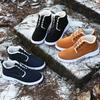 Autumn and winter snow shoes men's winter warm velvet waterproof non-slip high-top shoes fashionable casual lightweight comfortable soft sole