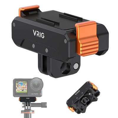 VRIG Schnellwechselhalterung für DJI Osmo Action 5 Gewinde Klappbare Action-Kamera Schnellwechsel-Adapterhalterung für Osmo Action Osmo Action Osmo Action Osmo Action 5 Osmo