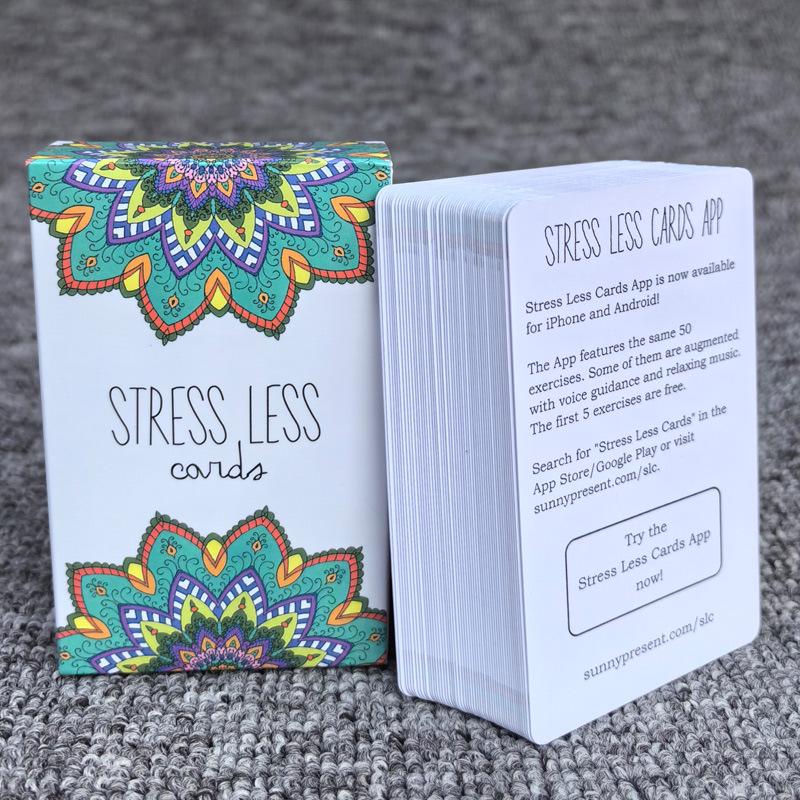 English Stress Less Cards: Decompression Party Board Game