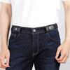 2 Stück verstellbares, dehnbares, elastisches Taillenband, unsichtbarer Gürtel ohne Schnalle, Gürtel für Frauen und Männer, Jeans, Hosen, Kleider, keine Schnalle, leicht zu tragen