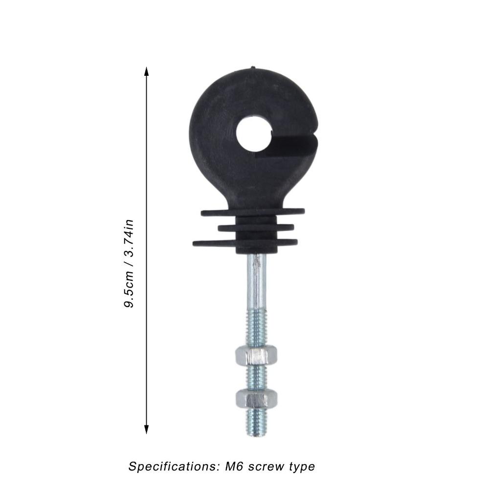 50Sets Polypropylene Material Electric Fence Insulator Electronic Fence Accessories Outdoor Fence
